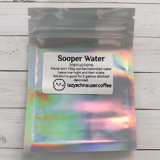 Sooper Water Mineral Pack (makes 5 gallons)