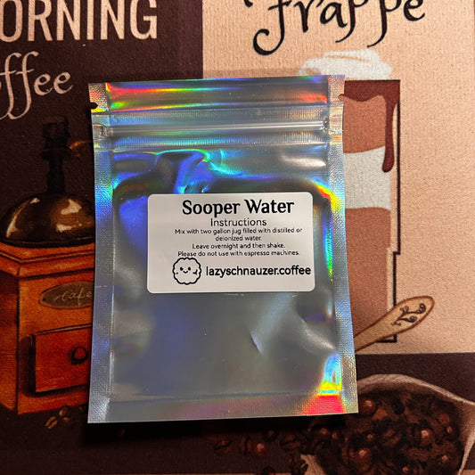 Sooper Water Mineral Pack